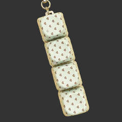 Printed Keyboard Fidget Stress Relief Keychain | 40KC205: C