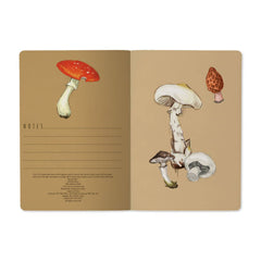 Mushroom notebook