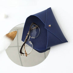 Minimalist Portable Solid Color Eyeglasses Case DP25B926: Apricot