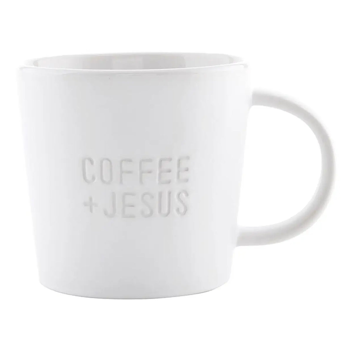 Ceramic Mug - Coffee + Jesus