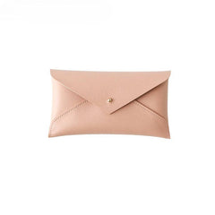 Minimalist Portable Solid Color Eyeglasses Case DP25B926: Apricot