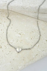 Classic Mini Heart Necklace  | Gold