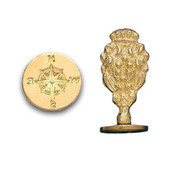 Florentine Brass Wax Seal Stampers: Song Bird