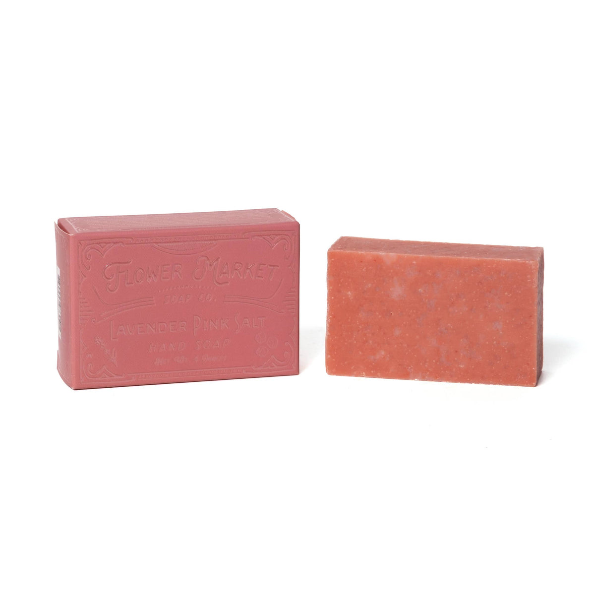 Organic Lavender Pink Salt Hand Soap