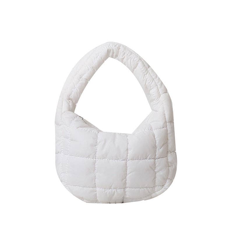 Cloud Bag Cute Mini Handbag Purse: White