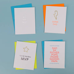 Father by Many Names, Only 1 You - Dad - Father's Day Card