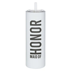 Matte Skinny Tumbler - Maid of Honor