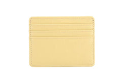 Faux Leather Ladies Card Holder: Pink