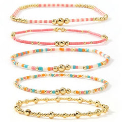 Multi Layer Natural Stone Bracelet