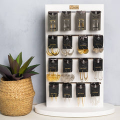Refined Earring Collection - Stellar Hoop/Silver
