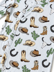 Gown, Cowboy Country: 0 - 3 mo.
