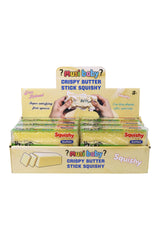 Yellow Salted Butter Wax Cracking PU Foam Squishy
