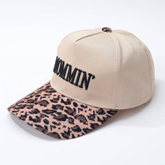 MOMMIN Embroidered Trucker Hat - Vintage Style | Pink