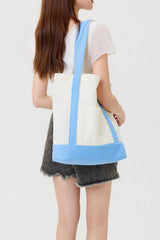 Classic Large Cotton Canvas Tote Bag | Tan