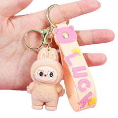 Labubu Silicone Keychain With Various Character Designs: Style 9