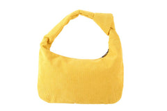 Ladies Hobo Top Handle Handbag: Burgundy