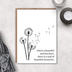 Beautiful Memories Card