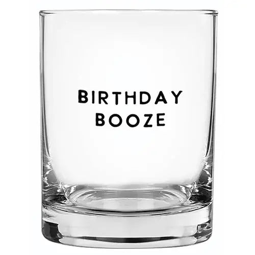 Birthday Booze 16 oz. Glass