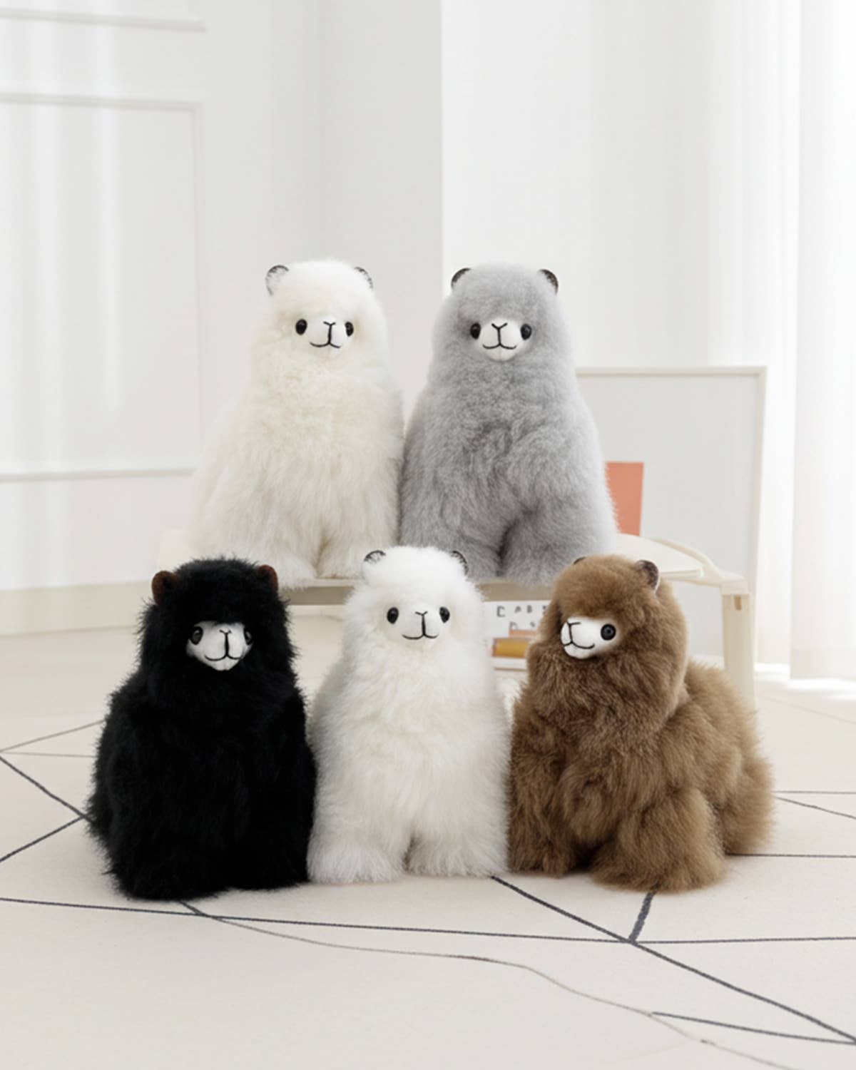 Alpaca Stuffed Animal - Alpaca - Micro 7"