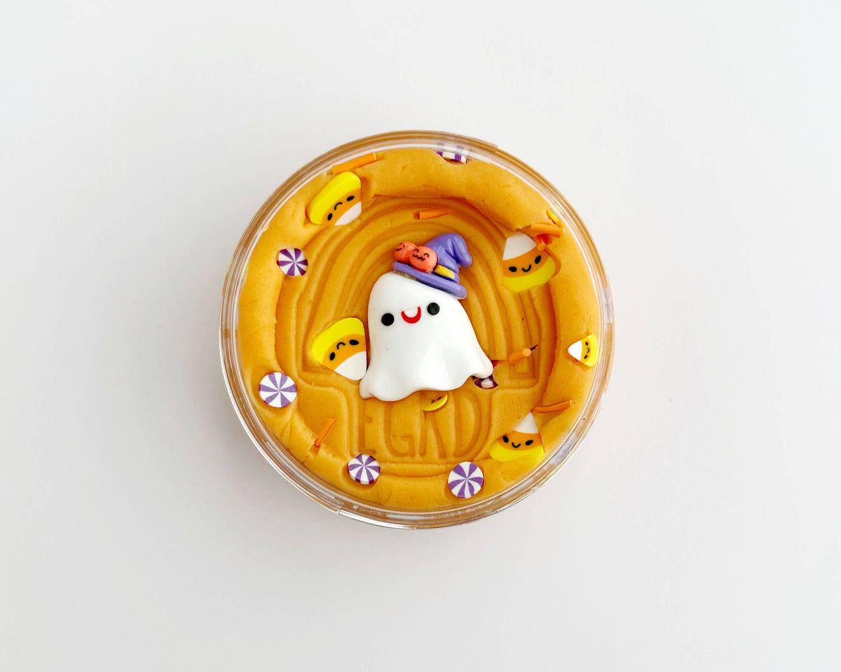 Trick or Sweet Halloween Play Dough - 4 oz Pumpkin Cupcake