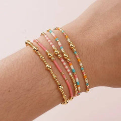 Multi Layer Natural Stone Bracelet