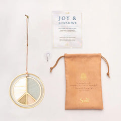 Scout - Stained Glass Light Catcher - Peace