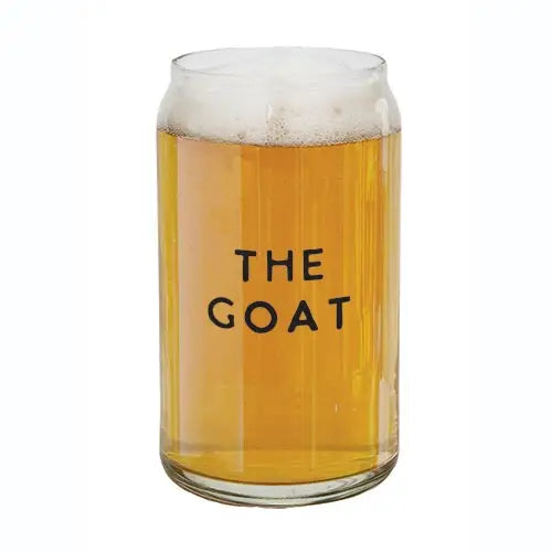 Beer Can Glass- The Goat