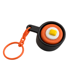 Click N' Clip Foods Fidget Clicker Keychain