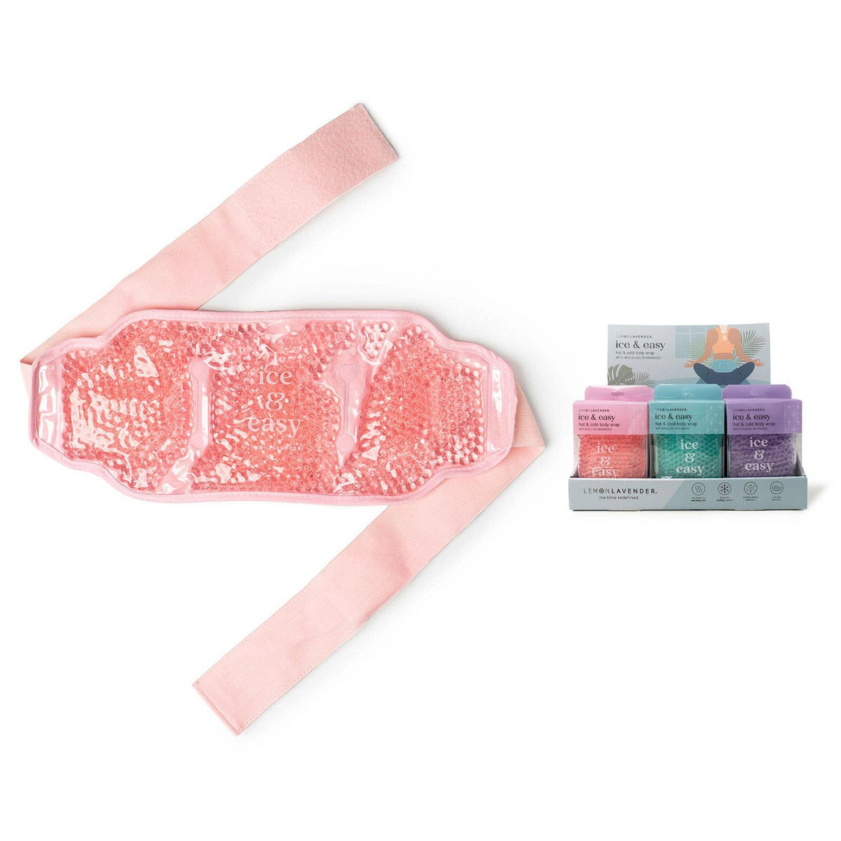 Lemon Lavender Ice & Easy Hot & Cold Body Wrap
