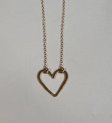 Heart Necklace - Gold
