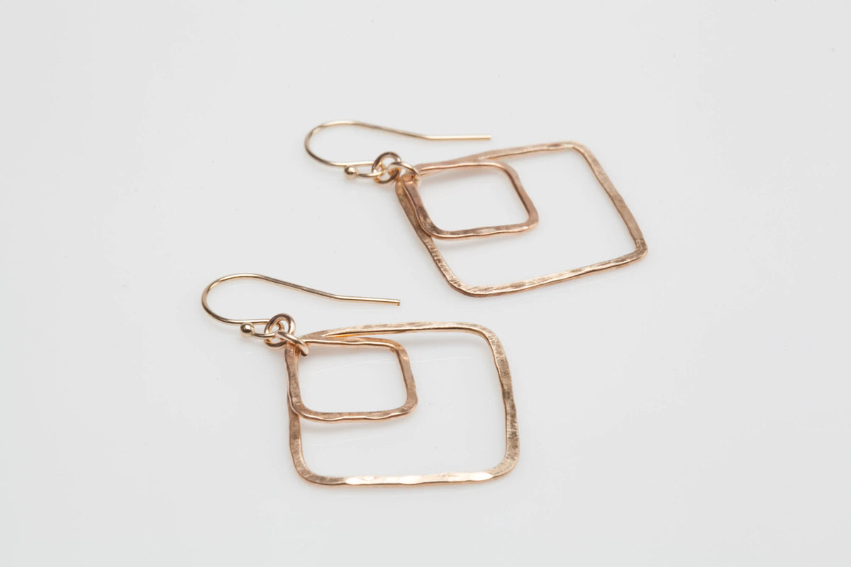 Monica 14K gold earrings