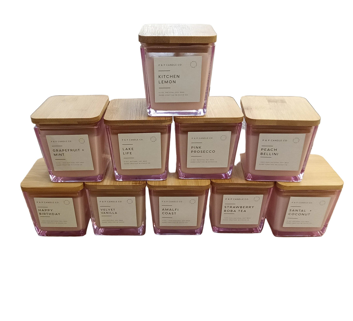 12 oz. Hand-poured Soy Wax Candle