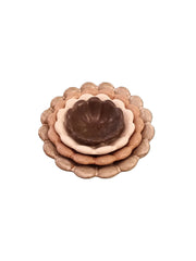 Stoneware Flower Bowls