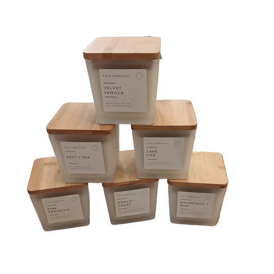12 oz. Hand-poured Soy Wax Candles