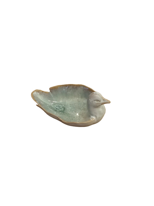 Stoneware Bird Shaped Dish